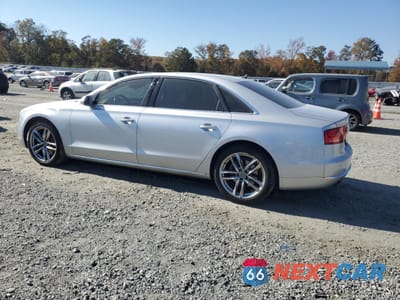 Drugie zdjęcie samochodu z przodu: 2014 AUDI A8 L QUATTRO VIN:WAURGAFDXEN004664 - miniatura