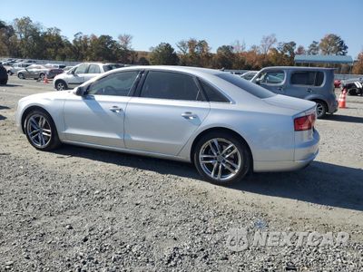 Drugie zdjęcie samochodu z przodu: 2014 AUDI A8 L QUATTRO VIN:WAURGAFDXEN004664 - miniatura