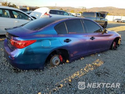 Trzecie zdjęcie samochodu z tyłu: 2017 INFINITI Q50 PREMIUM VIN:JN1EV7AP8HM739765 - miniatura