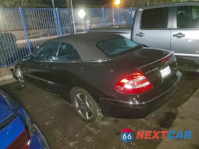 Drugie zdjęcie samochodu z przodu: 2005 MERCEDES-BENZ CLK 500 VIN:WDBTK75G25T050280 - miniatura