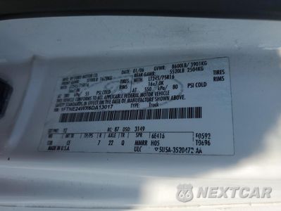 Zdjęcie 14 z 16 samochodu: 2006 FORD ECONOLINE 250 DELIVERY VAN VIN:1FTNE24WX6DA13017 - miniatura