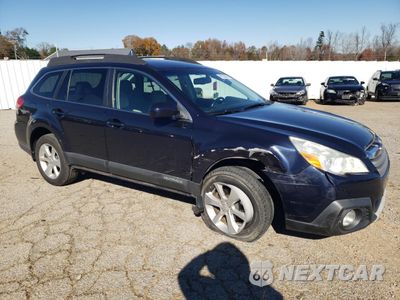 Czwarte zdjęcie samochodu z boku: 2013 SUBARU OUTBACK 2.5I PREMIUM VIN:4S4BRCCC1D3246464 - miniatura