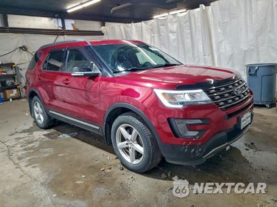 Czwarte zdjęcie samochodu z boku: 2017 FORD EXPLORER XLT VIN:1FM5K8D89HGD82302 - miniatura