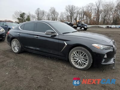 Czwarte zdjęcie samochodu z boku: 2021 GENESIS G70 ELITE VIN:KMTG34LA0MU076142 - miniatura