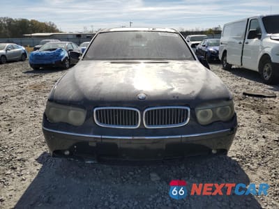 Piąte zdjęcie samochodu w środku: 2005 BMW 745 LI VIN:WBAGN63505DS60406 - miniatura