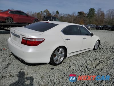 Trzecie zdjęcie samochodu z tyłu: 2009 LEXUS LS 460L VIN:JTHGL46F595036595 - miniatura