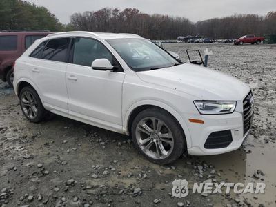 Czwarte zdjęcie samochodu z boku: 2017 AUDI Q3 PREMIUM PLUS VIN:WA1JCCFS8HR010699 - miniatura