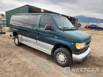 Czwarte zdjęcie samochodu z boku: 1999 FORD ECONOLINE E150 WAGON VIN:1FMRE11L9XHA28314 - miniatura