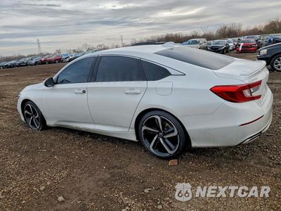 Drugie zdjęcie samochodu z przodu: 2020 HONDA ACCORD SPORT VIN:1HGCV1F30LA151054 - miniatura