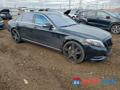 Czwarte zdjęcie samochodu z boku: 2017 MERCEDES-BENZ S 550 VIN:WDDUG8CB6HA315082 - miniatura