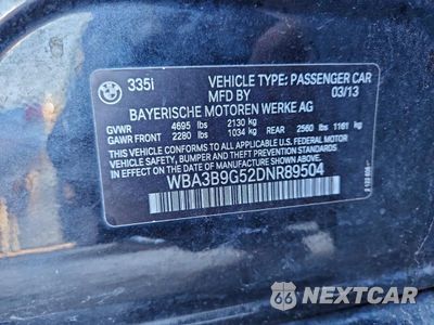 Zdjęcie 12 z 14 samochodu: 2013 BMW 335 XI VIN:WBA3B9G52DNR89504 - miniatura