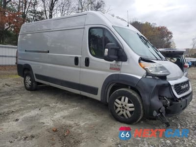 Czwarte zdjęcie samochodu z boku: 2019 RAM PROMASTER 2500 DELIVERY VAN VIN:3C6TRVDG3KE516040 - miniatura