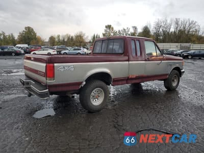 Trzecie zdjęcie samochodu z tyłu: 1991 FORD F150 VIN:1FTEX14N6MKA11981 - miniatura