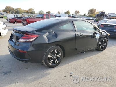 Trzecie zdjęcie samochodu z tyłu: 2015 HONDA CIVIC EX VIN:2HGFG3B80FH533076 - miniatura