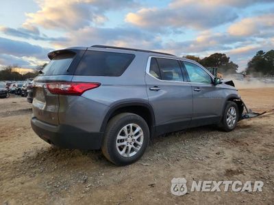 Trzecie zdjęcie samochodu z tyłu: 2020 CHEVROLET TRAVERSE LT VIN:1GNERGKW2LJ263991 - miniatura