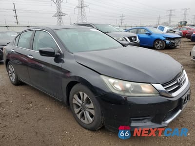Czwarte zdjęcie samochodu z boku: 2014 HONDA ACCORD LX VIN:1HGCR2F37EA169497 - miniatura