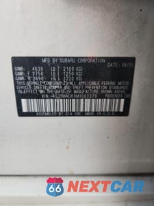 Zdjęcie 12 z 12 samochodu: 2021 SUBARU LEGACY PREMIUM VIN:4S3BWAD60M3002279 - miniatura