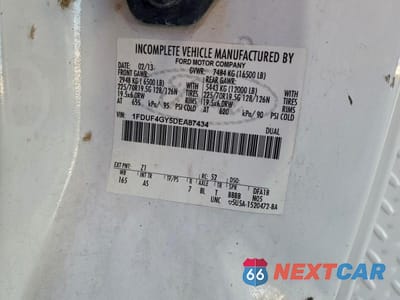 Zdjęcie 13 z 13 samochodu: 2013 FORD F450 BUCKET TRUCK VIN:1FDUF4GY5DEA87434 - miniatura