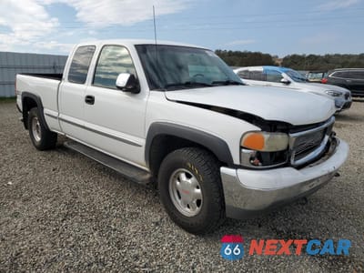 Czwarte zdjęcie samochodu z boku: 2001 GMC NEW SIERRA K1500 VIN:1GTEK19T11E190222 - miniatura