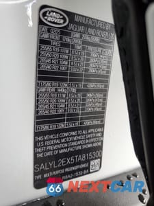 Zdjęcie 13 z 14 samochodu: 2026 LAND ROVER RANGE ROVER VELAR DYNAMIC SE VIN:SALYL2EX5TA815300 - miniatura