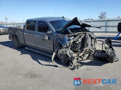 Czwarte zdjęcie samochodu z boku: 2017 GMC SIERRA K1500 SLT VIN:3GTU2NEC3HG320433 - miniatura