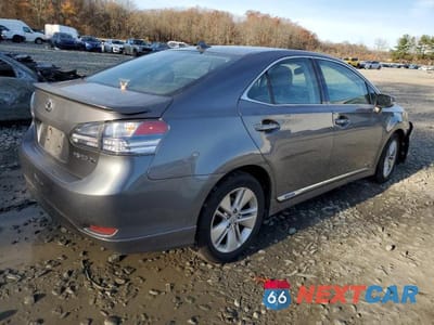 Trzecie zdjęcie samochodu z tyłu: 2012 LEXUS HS 250H VIN:JTHBB1BA5C2049832 - miniatura