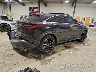 Trzecie zdjęcie samochodu z tyłu: 2022 INFINITI QX55 LUXE VIN:3PCAJ5J30NF106027 - miniatura