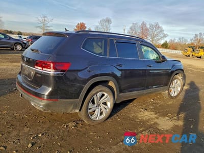 Trzecie zdjęcie samochodu z tyłu: 2021 VOLKSWAGEN ATLAS SE VIN:1V2HR2CA5MC544375 - miniatura