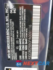 Zdjęcie 13 z 14 samochodu: 2023 MERCEDES-BENZ EQE SUV 350+ VIN:4JGGM2BB0PA009116 - miniatura