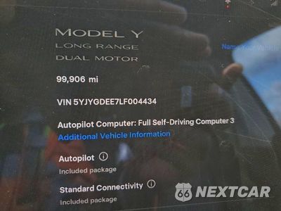 Zdjęcie 9 z 12 samochodu: 2020 TESLA MODEL Y VIN:5YJYGDEE7LF004434 - miniatura