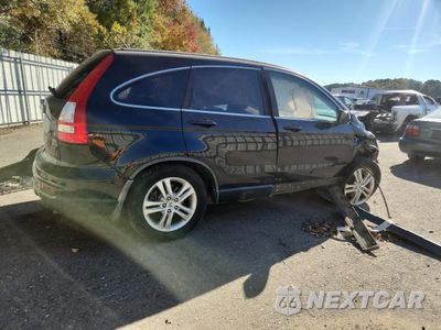 Trzecie zdjęcie samochodu z tyłu: 2010 HONDA CR-V EXL VIN:5J6RE3H72AL022877 - miniatura