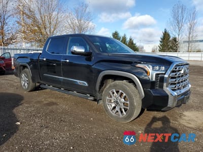 Czwarte zdjęcie samochodu z boku: 2024 TOYOTA TUNDRA CREWMAX PLATINUM VIN:5TFMA5EC5RX026399 - miniatura