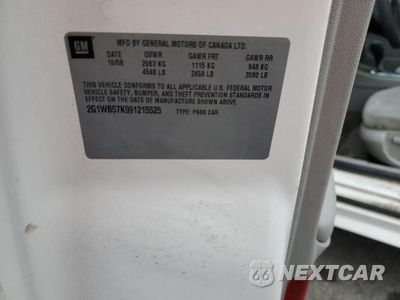 Zdjęcie 12 z 12 samochodu: 2009 CHEVROLET IMPALA LT VIN:2G1WB57K991215525 - miniatura