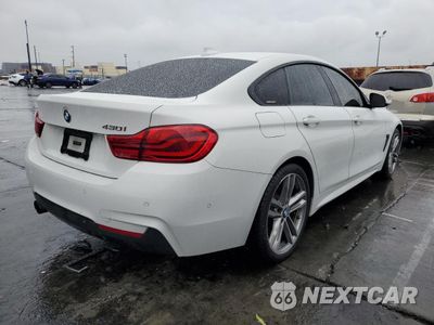 Trzecie zdjęcie samochodu z tyłu: 2019 BMW 430I GRAN COUPE VIN:WBA4J1C55KBM12480 - miniatura
