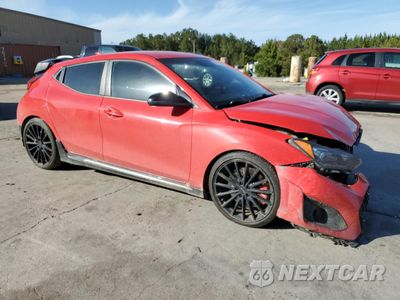 Czwarte zdjęcie samochodu z boku: 2020 HYUNDAI VELOSTER N VIN:KMHT36AH3LU005701 - miniatura