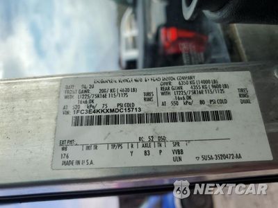 Zdjęcie 10 z 10 samochodu: 2021 FORD E450 DELIVERY TRUCK VIN:1FC3E4KKXMDC15713 - miniatura