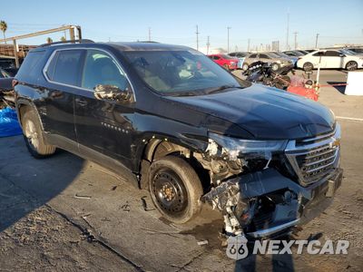 Czwarte zdjęcie samochodu z boku: 2023 CHEVROLET TRAVERSE LT VIN:1GNERGKW2PJ130217 - miniatura