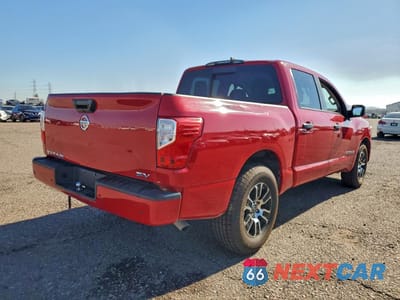 Trzecie zdjęcie samochodu z tyłu: 2022 NISSAN TITAN S VIN:1N6AA1EE2NN104640 - miniatura