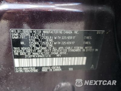 Zdjęcie 13 z 15 samochodu: 2017 TOYOTA RAV4 LE VIN:2T3ZFREV3HW351216 - miniatura