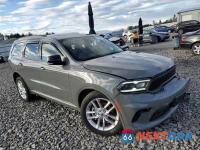 Czwarte zdjęcie samochodu z boku: 2025 DODGE DURANGO GT VIN:1C4RDJDG1SC507046 - miniatura