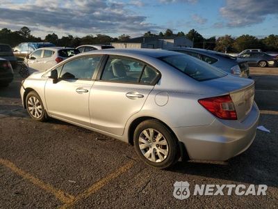 Drugie zdjęcie samochodu z przodu: 2012 HONDA CIVIC LX VIN:19XFB2F56CE353860 - miniatura