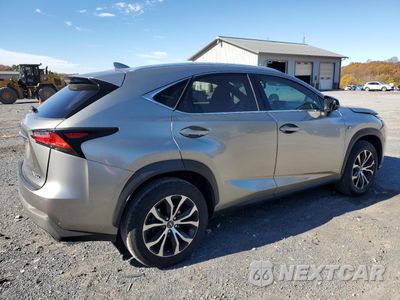 Trzecie zdjęcie samochodu z tyłu: 2016 LEXUS NX 200T BASE VIN:JTJBARBZ5G2069395 - miniatura
