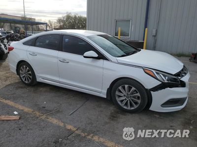 Czwarte zdjęcie samochodu z boku: 2015 HYUNDAI SONATA SPORT VIN:5NPE34AF2FH148444 - miniatura
