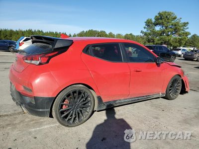 Trzecie zdjęcie samochodu z tyłu: 2020 HYUNDAI VELOSTER N VIN:KMHT36AH3LU005701 - miniatura