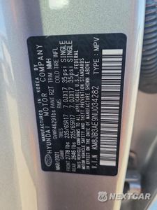 Zdjęcie 13 z 16 samochodu: 2022 HYUNDAI TUCSON SEL VIN:KM8JB3AE9NU034282 - miniatura
