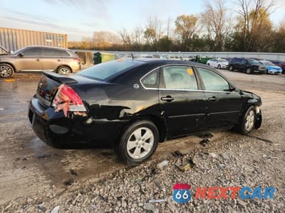 Trzecie zdjęcie samochodu z tyłu: 2008 CHEVROLET IMPALA LT VIN:2G1WT58K081212605 - miniatura