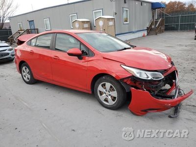 Czwarte zdjęcie samochodu z boku: 2017 CHEVROLET CRUZE LS VIN:1G1BC5SM3H7105933 - miniatura