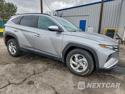 Czwarte zdjęcie samochodu z boku: 2022 HYUNDAI TUCSON SEL VIN:5NMJBCAE3NH146460 - miniatura