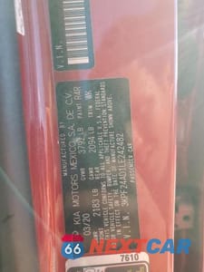 Zdjęcie 12 z 12 samochodu: 2020 KIA FORTE FE VIN:3KPF24AD1LE242482 - miniatura