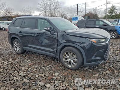 Czwarte zdjęcie samochodu z boku: 2024 TOYOTA GRAND HIGHLANDER XLE VIN:5TDAAAB53RS044584 - miniatura